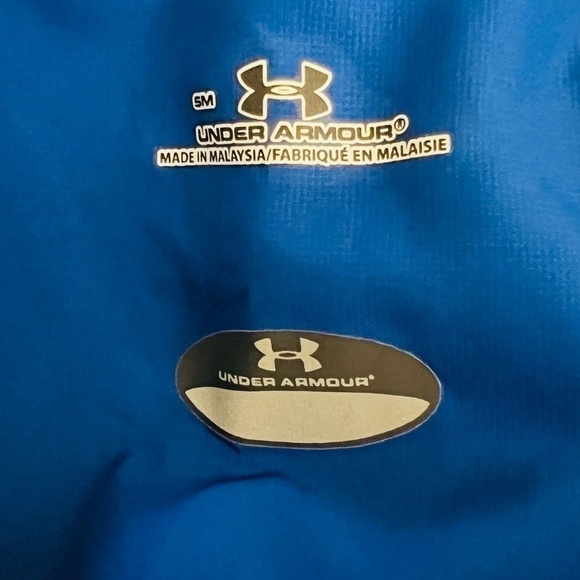 UNDER Armor Zip Up Rain Jacket ~Windbreaker Small - Picture 3 of 5
